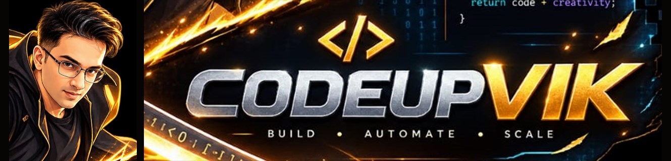 CodeUpVik logo