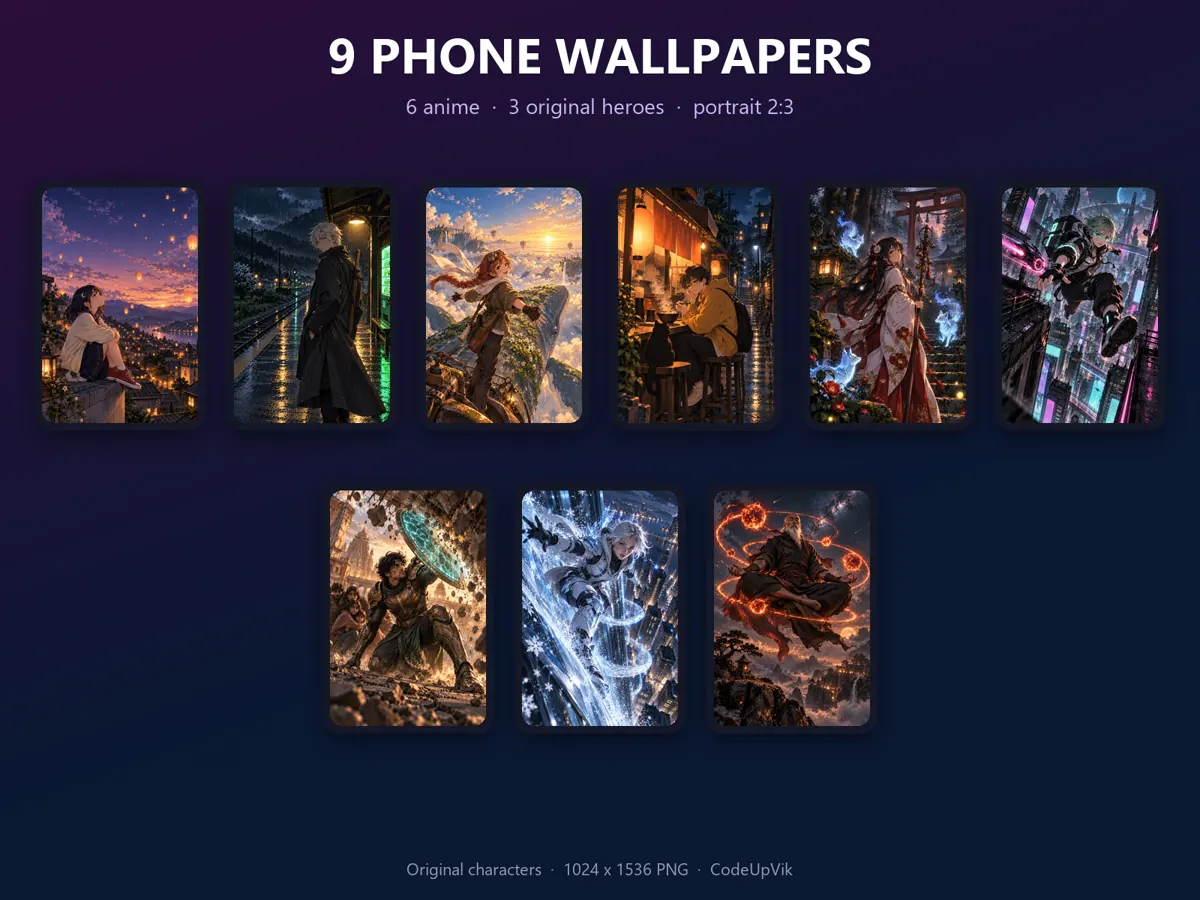 All 9 phone wallpapers