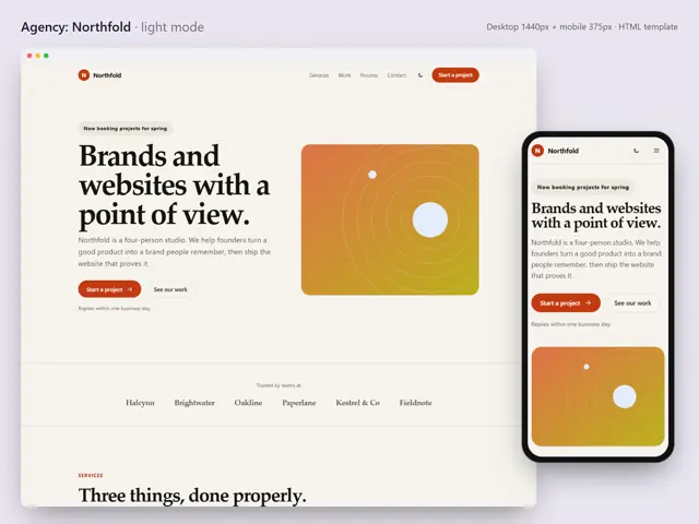 Studio Launch System — Freelance Web Design Kit