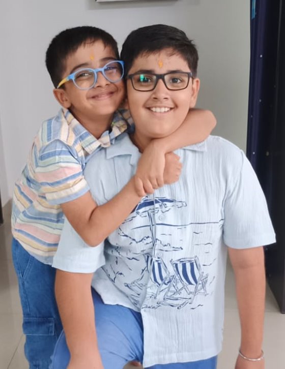 Vivaan Bhargava and Ayaan Bhargava, the brothers behind Vivayu's Universe